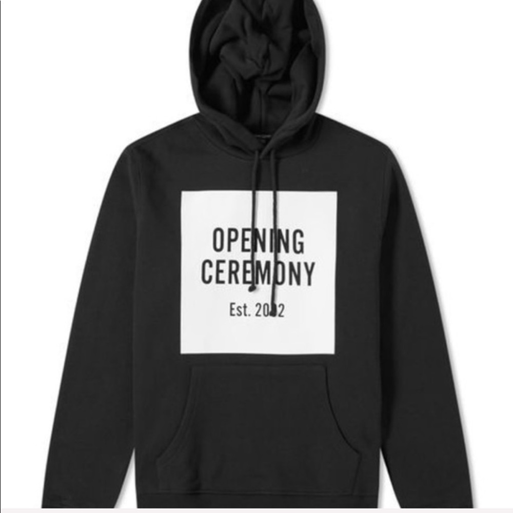 nwt opening ceremony box logo hoodie! - Picture 4 of 4